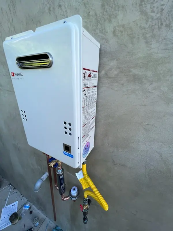Tankless water heater installation for South Randolph homes